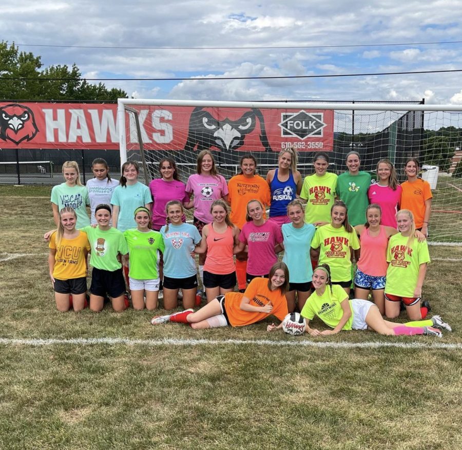 Hamburg area girls soccer team places 2nd in tournament