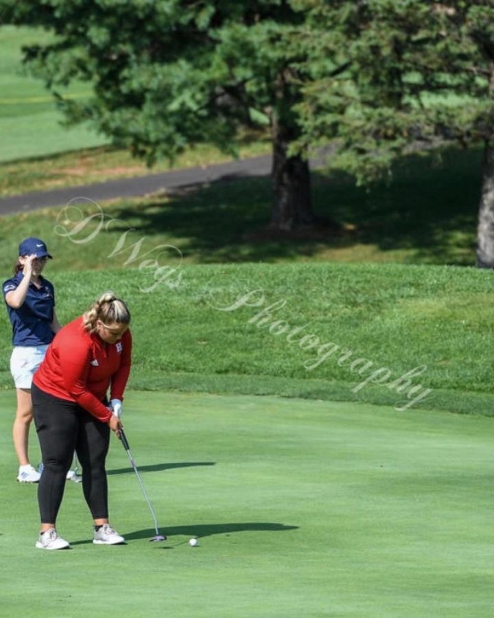 Student spotlight - Erica Gerner plays golf for three years