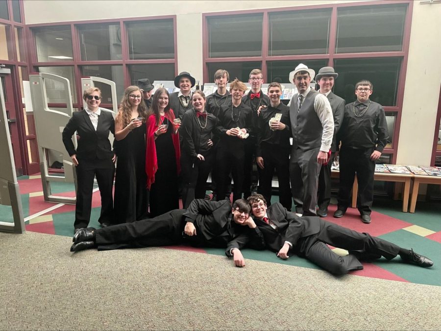 Juniors experience a speakeasy