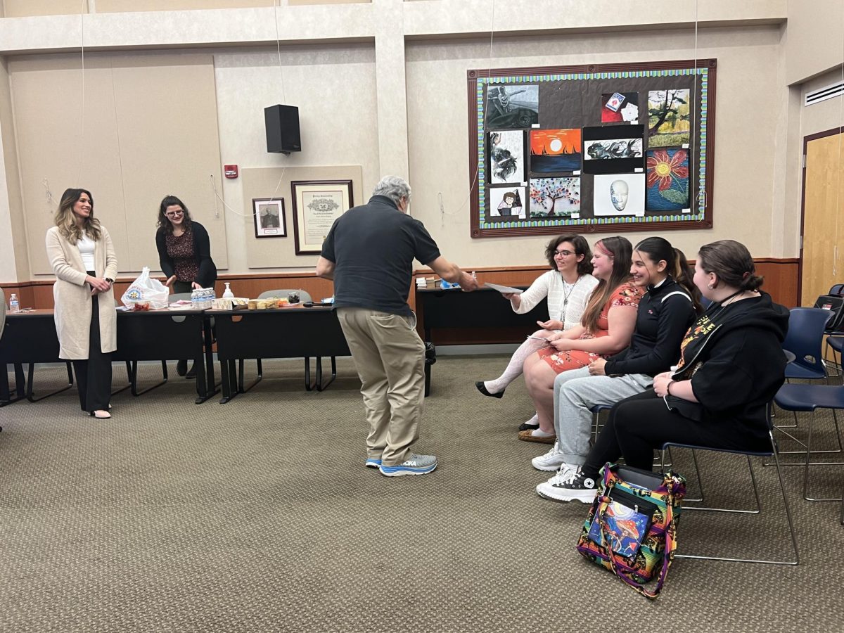 HAHS students participate in 4-Way Speech Contest
