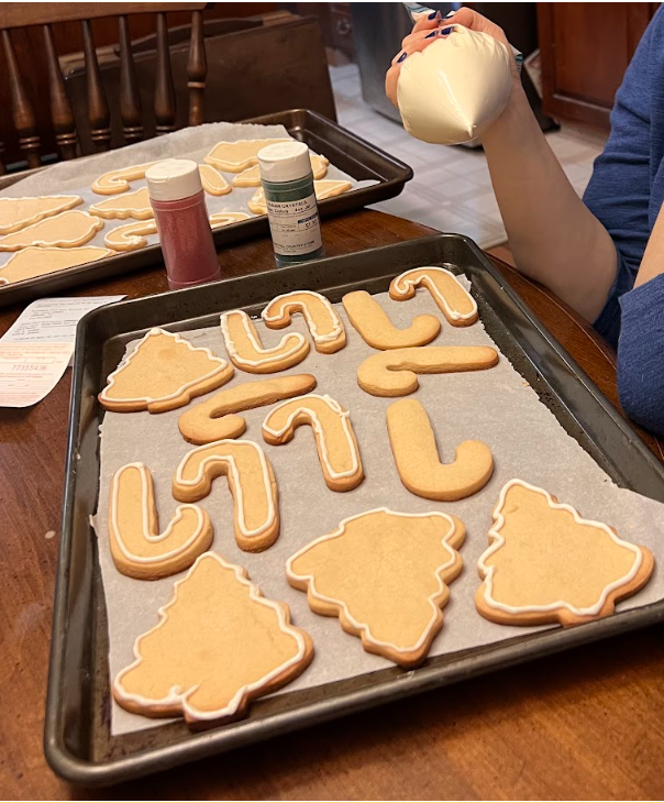 HAHS students enjoy baking for the holidays