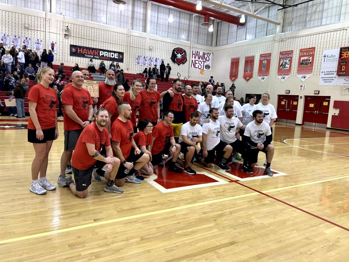 MS team wins charity basketball game