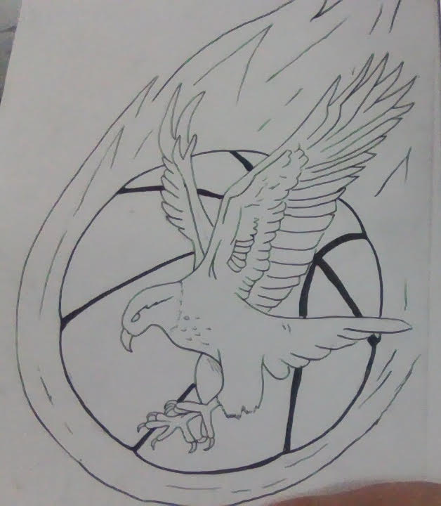 Student Council holds charity basketball game t-shirt design contest