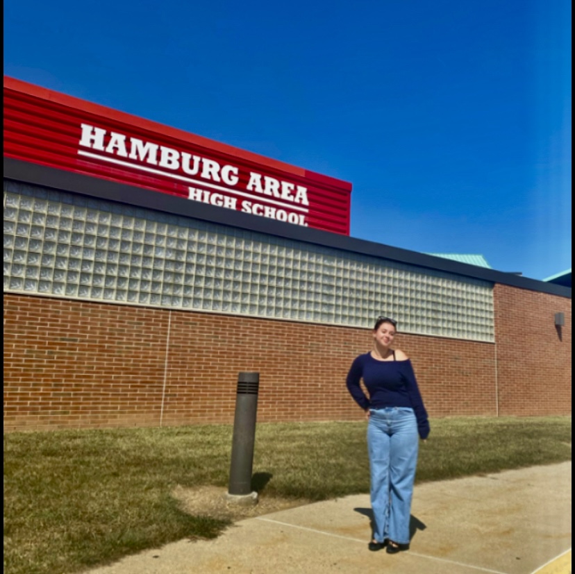 German exchange student shares first impression at Hamburg Area High School