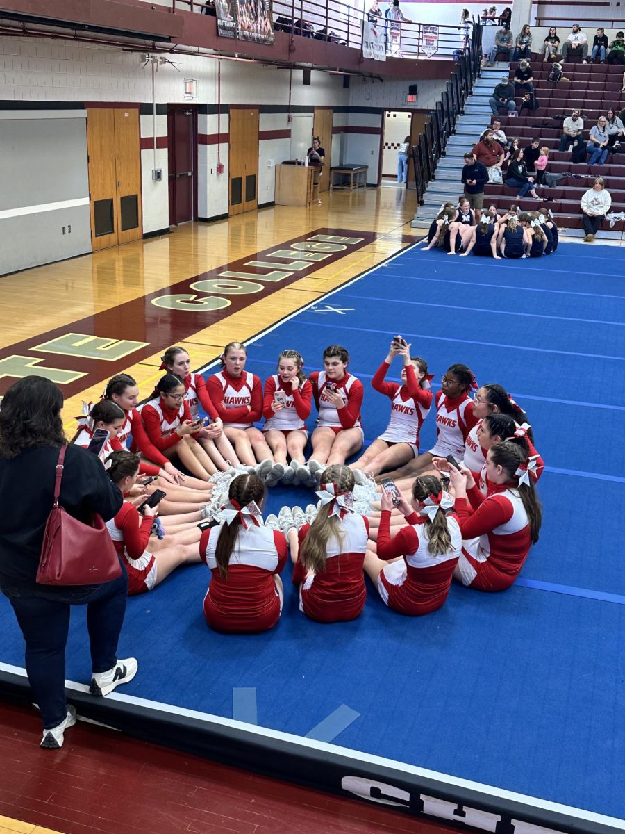HAHS Cheer team takes first place at competition